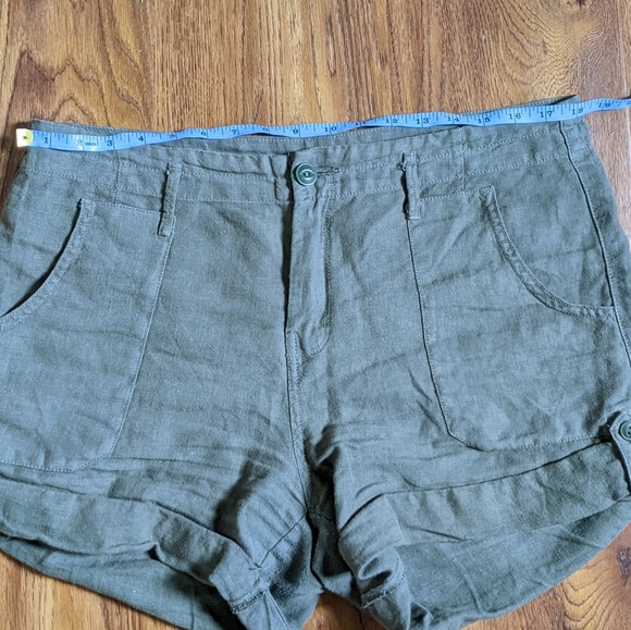 SANCTUARY Linen Utility Shorts - Picture 8 of 8